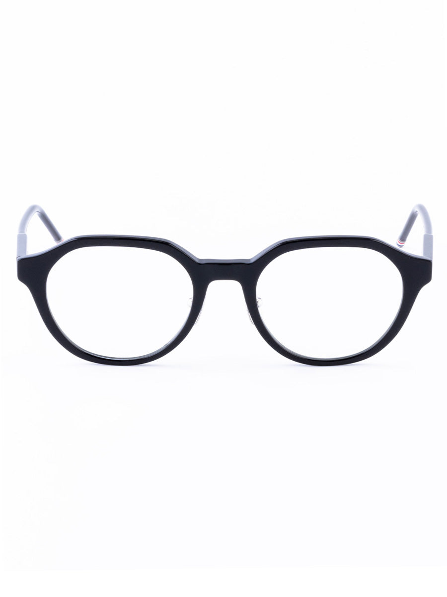 944A 001 Black Shinny Oval eyeglasses