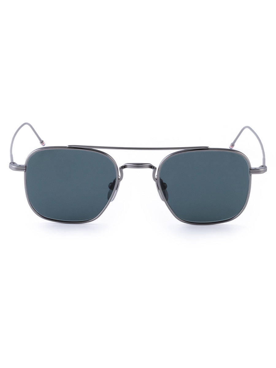 907A 035 N11 Silver Squared Aviator sunglasses