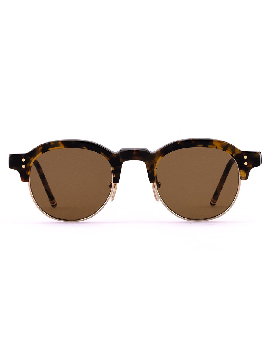 920A-205 Tokyo Tortoise and 12K Gold Oval Sunglasses