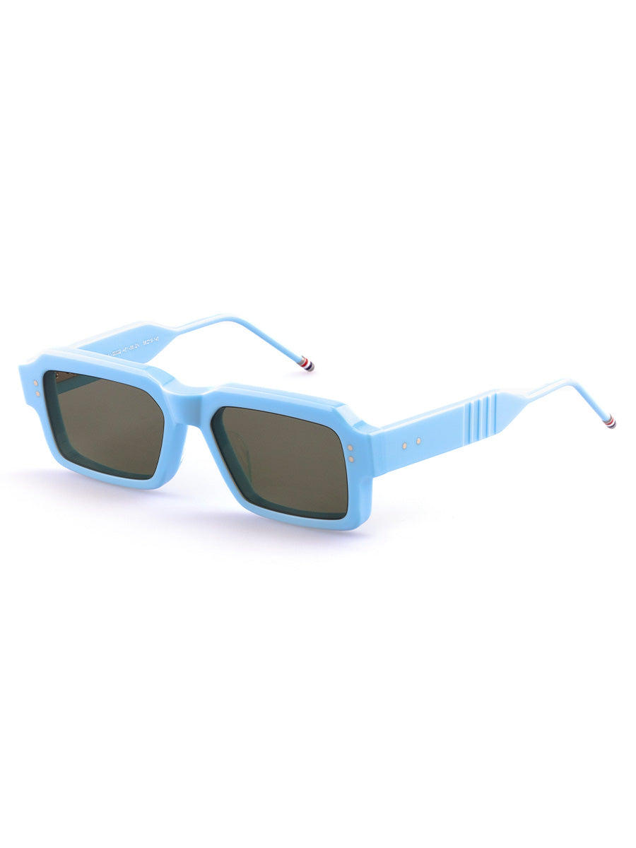 924A 451 Light Blue Rectangular sunglasses