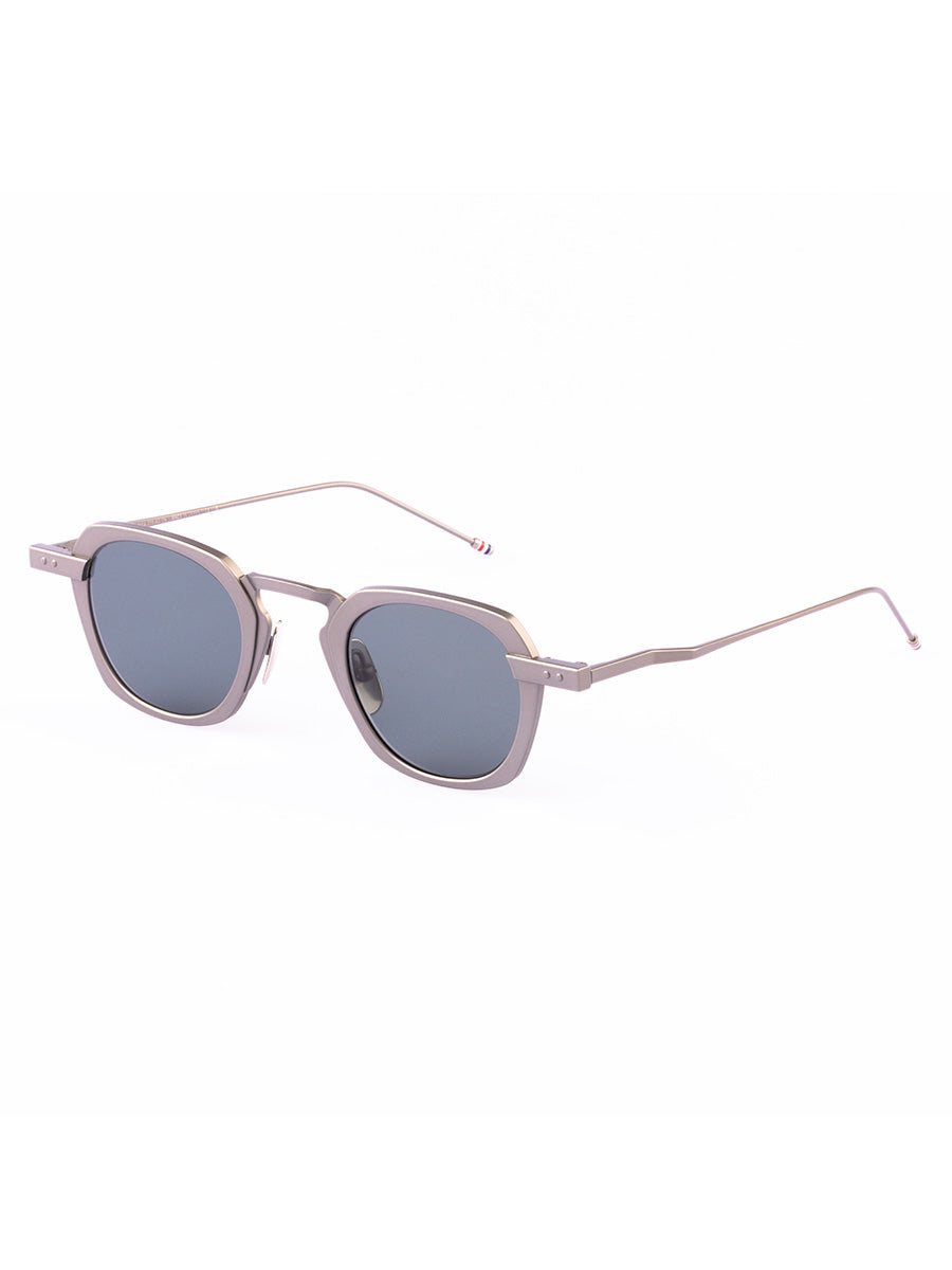 Thom Browne 930A 035 N11 Matte Grey Titanium Square sunglasses