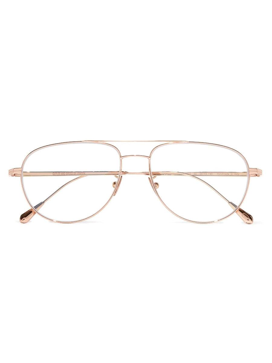 AUOP 0002 02 Rose Gold 18K eyeglasses - sunglasscurator