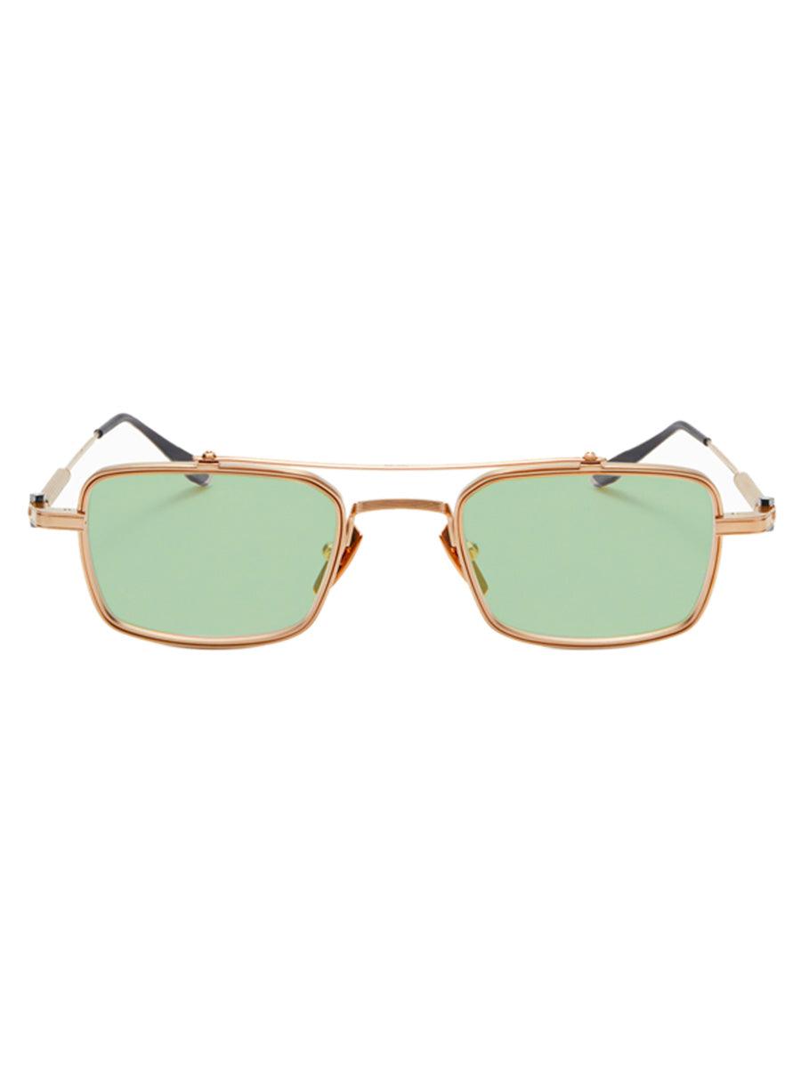 Cassini Brushed Gold Black Palladium sunglasses - sunglasscurator