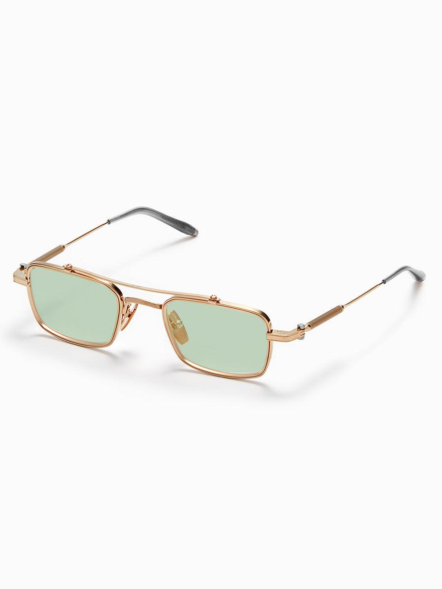 Cassini Brushed Gold Black Palladium sunglasses - sunglasscurator