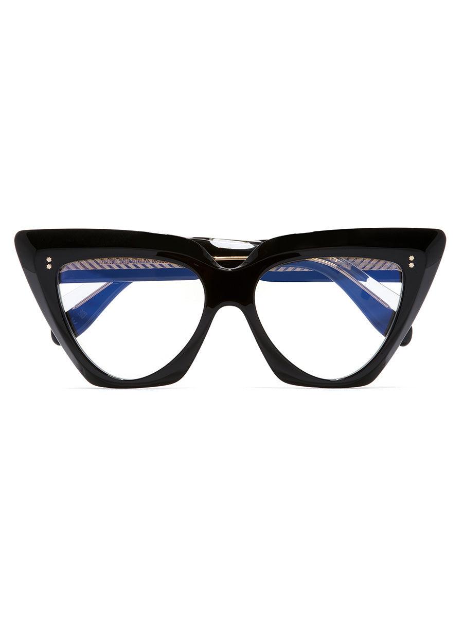 CGOP 1407 01 The Elvera Black eyeglasses - sunglasscurator