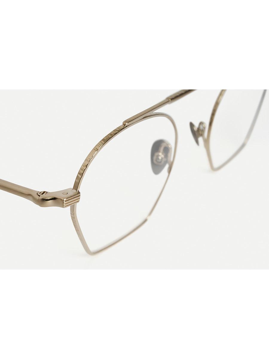 Chaillot Grey Gold Brushed eyeglasses - sunglasscurator