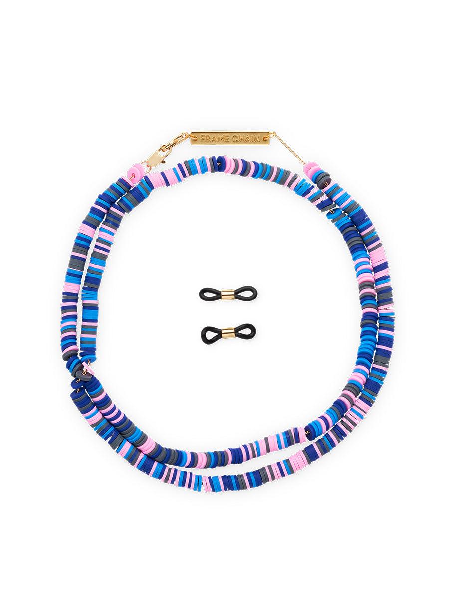 CANDY RAIN BLUE in Yellow Gold - sunglasscurator
