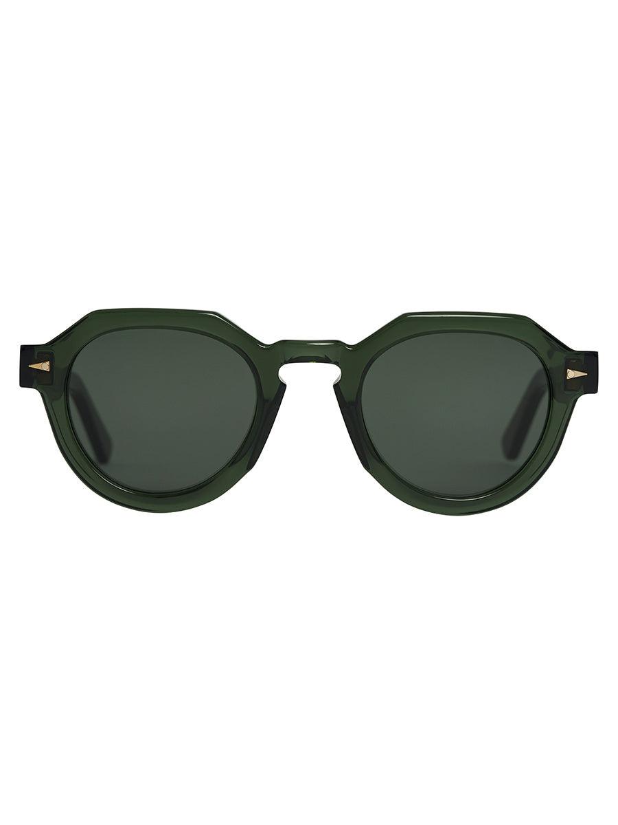 Grenelle Dark Green sunglasses - sunglasscurator