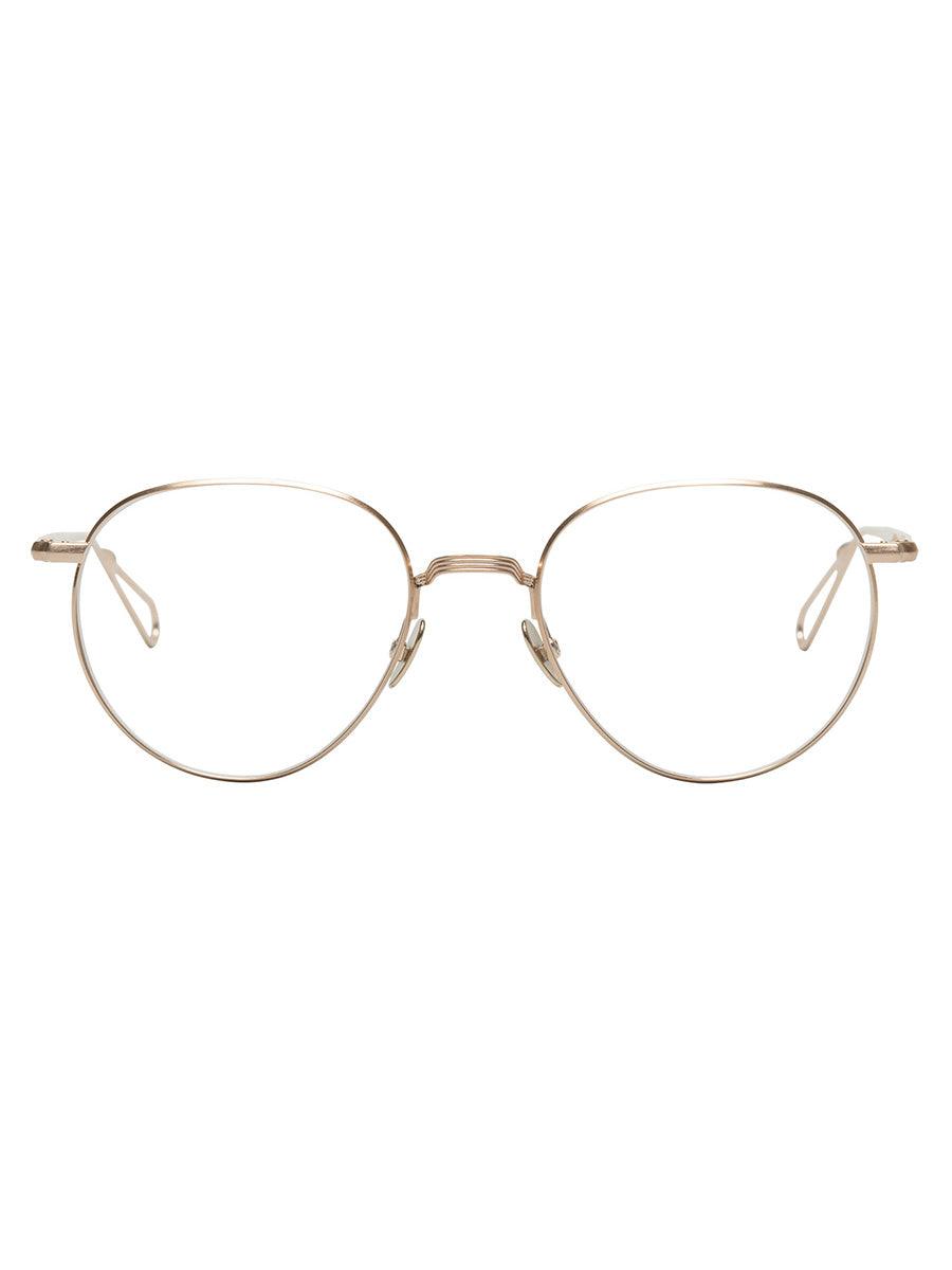 Jean Nicot Champagne Brushed eyeglasses - sunglasscurator