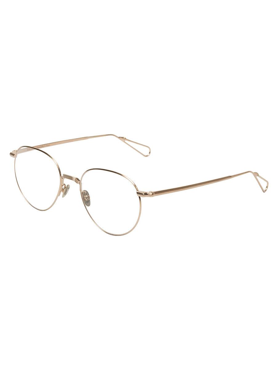 Jean Nicot Champagne Brushed eyeglasses - sunglasscurator