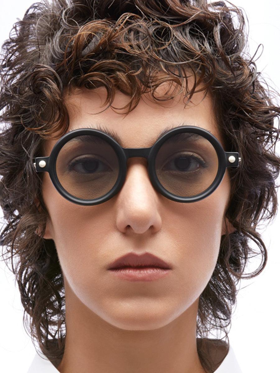 Kuboraum Sunglasses MASKE P1 - Apacheta Havana & Black Shine - APA