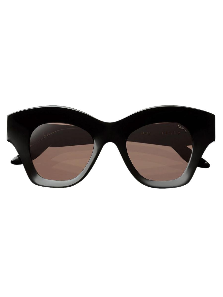 Tessa Black Solid sunglasses - sunglasscurator